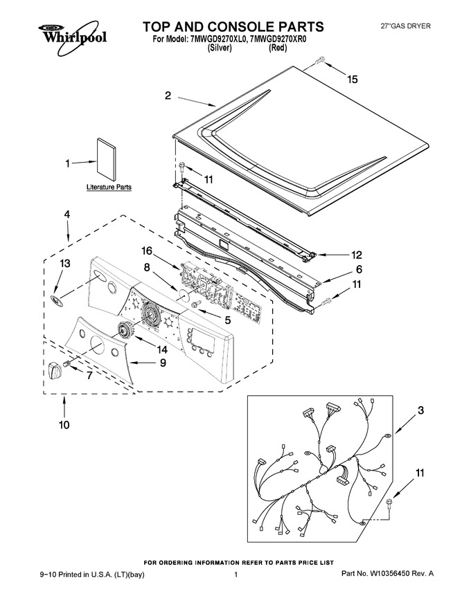Diagram for 7MWGD9270XR0