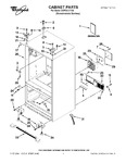 Diagram for 01 - Cabinet Parts