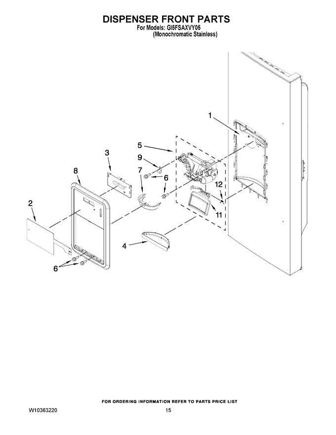 Diagram for GI5FSAXVY05
