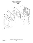 Diagram for 04 - Oven Door Parts