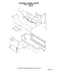 Diagram for 02 - Control Panel Parts