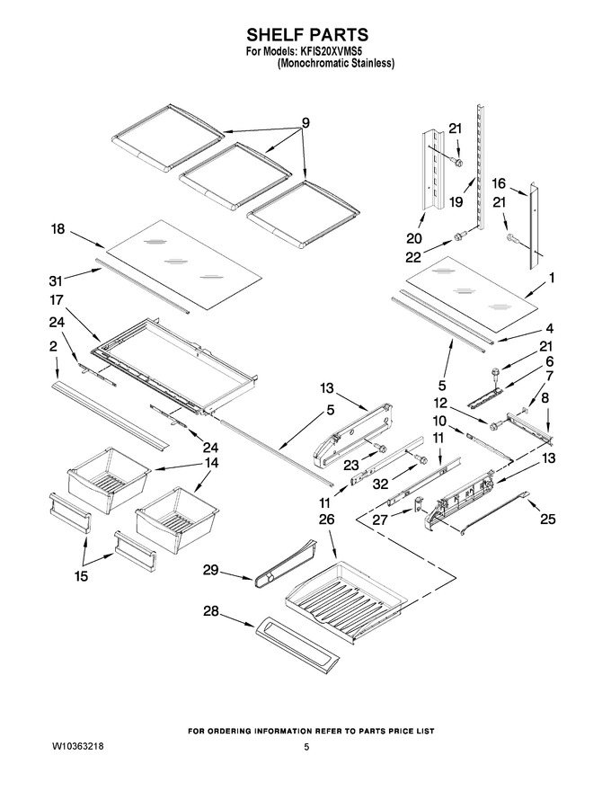 Diagram for KFIS20XVMS5