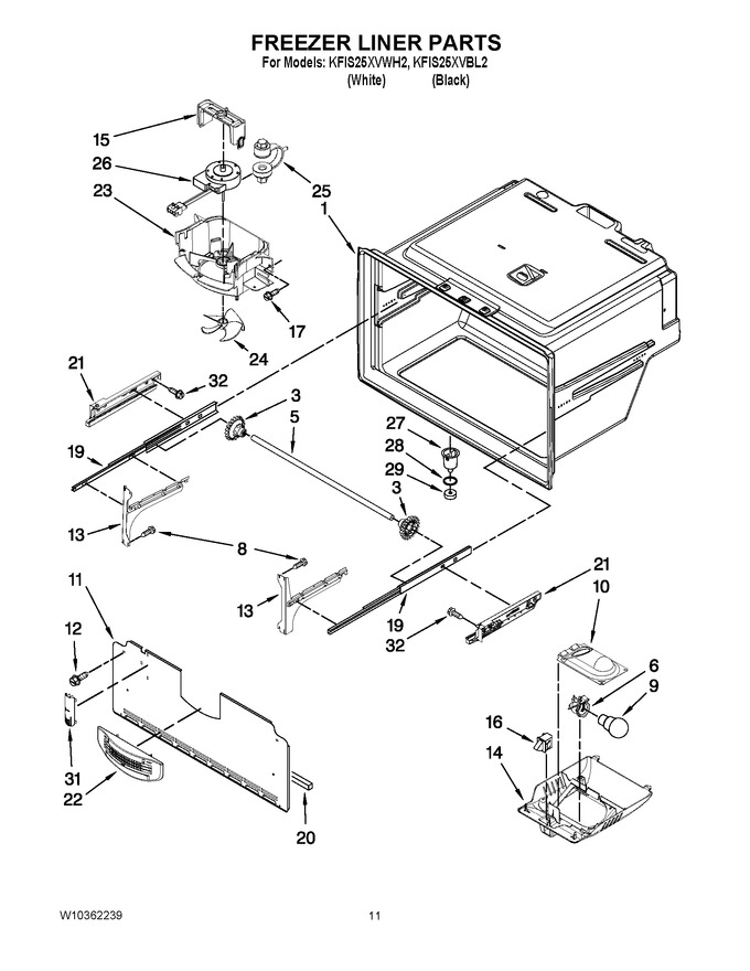 Diagram for KFIS25XVBL2