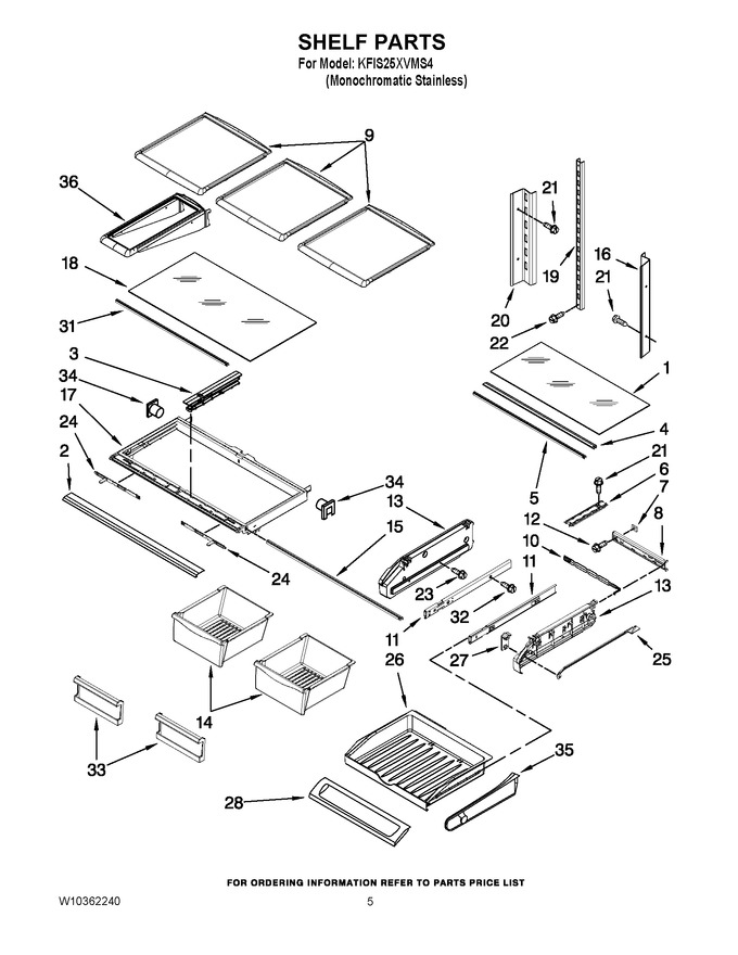 Diagram for KFIS25XVMS4