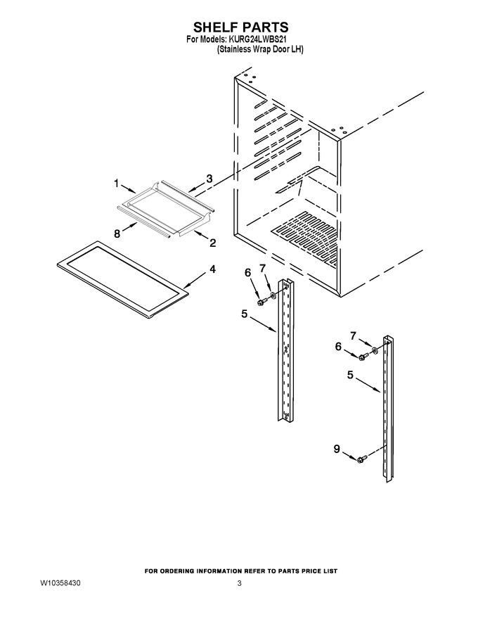Diagram for KURG24LWBS21