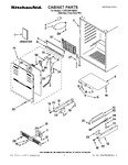 Diagram for 01 - Cabinet Parts