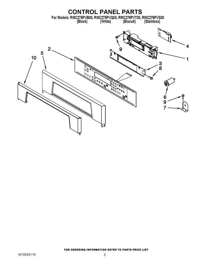 Diagram for RMC275PVT00