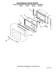 Diagram for 08 - Microwave Door Parts
