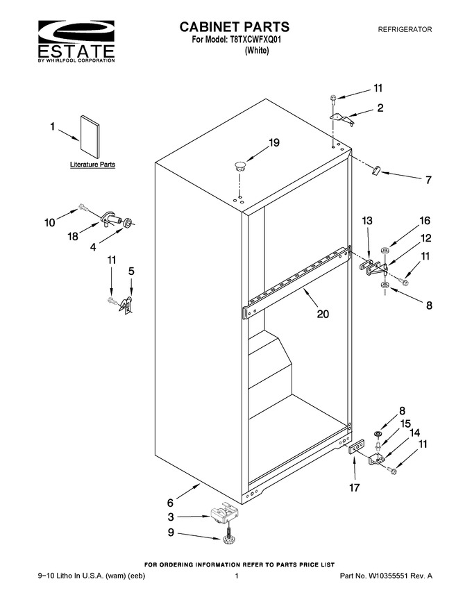 Diagram for T8TXCWFXQ01