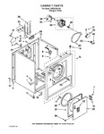 Diagram for 02 - Cabinet Parts