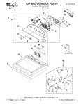 Diagram for 01 - Top And Console Parts