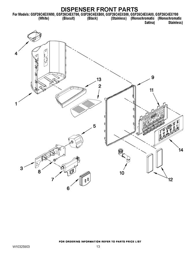 Diagram for GSF26C4EXT00