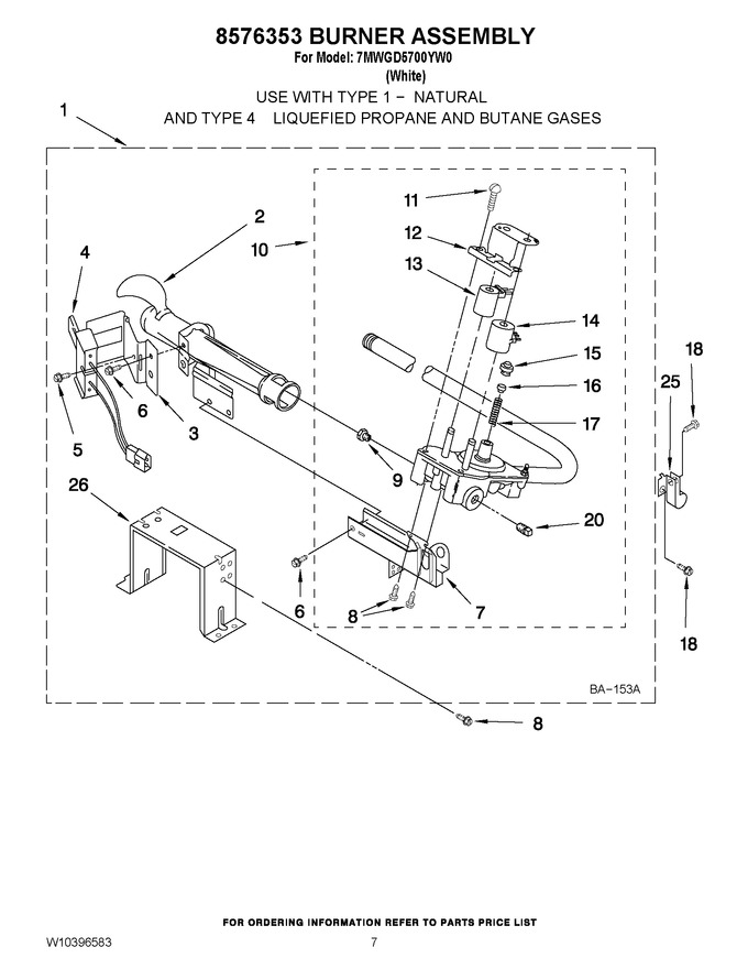 Diagram for 7MWGD5700YW0