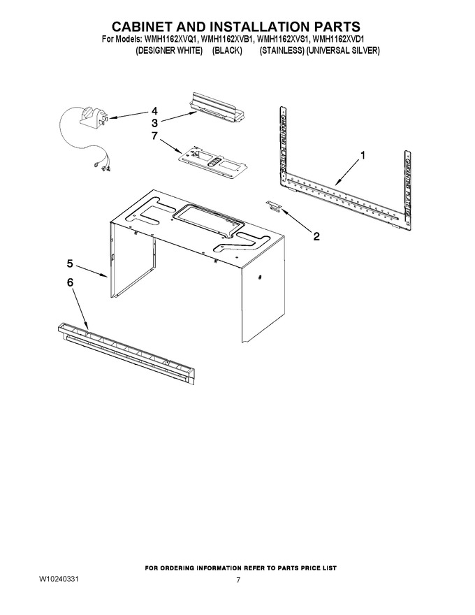 Diagram for WMH1162XVQ1