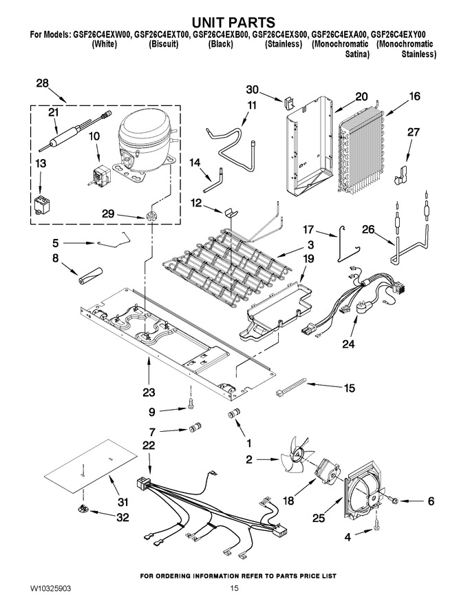 Diagram for GSF26C4EXB00