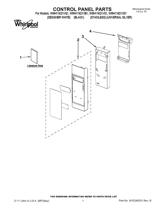 Diagram for WMH1162XVB1