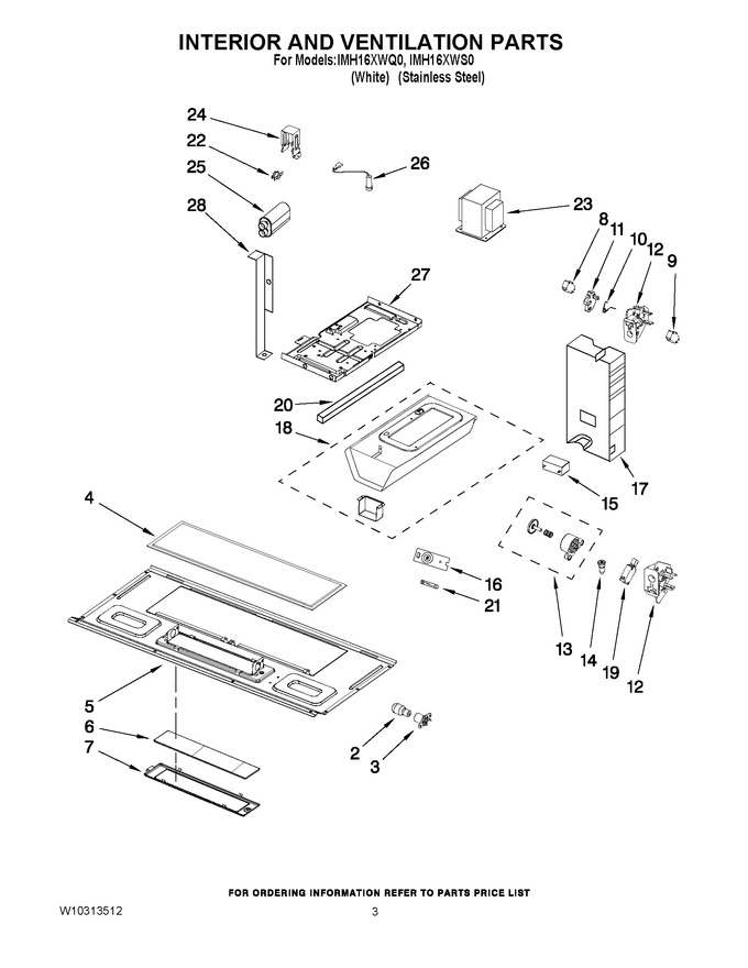 Diagram for IMH16XWS0
