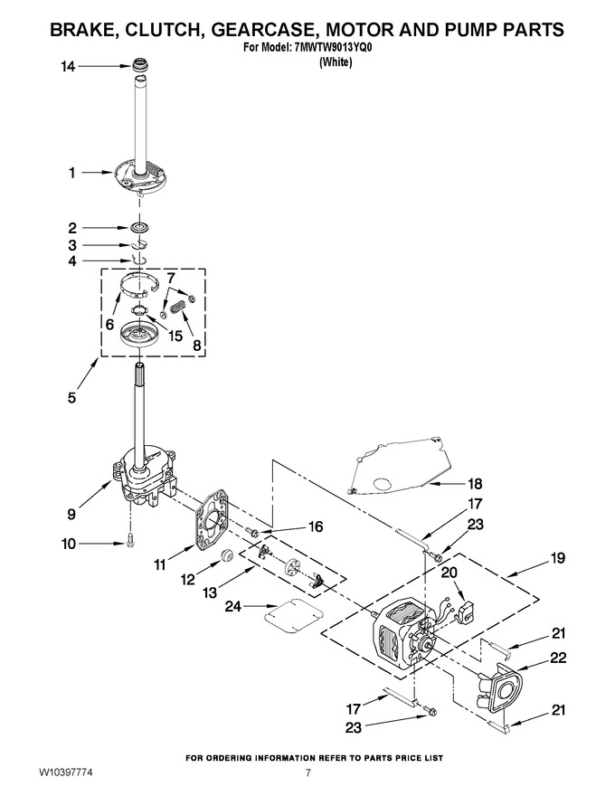 Diagram for 7MWTW9013YQ0