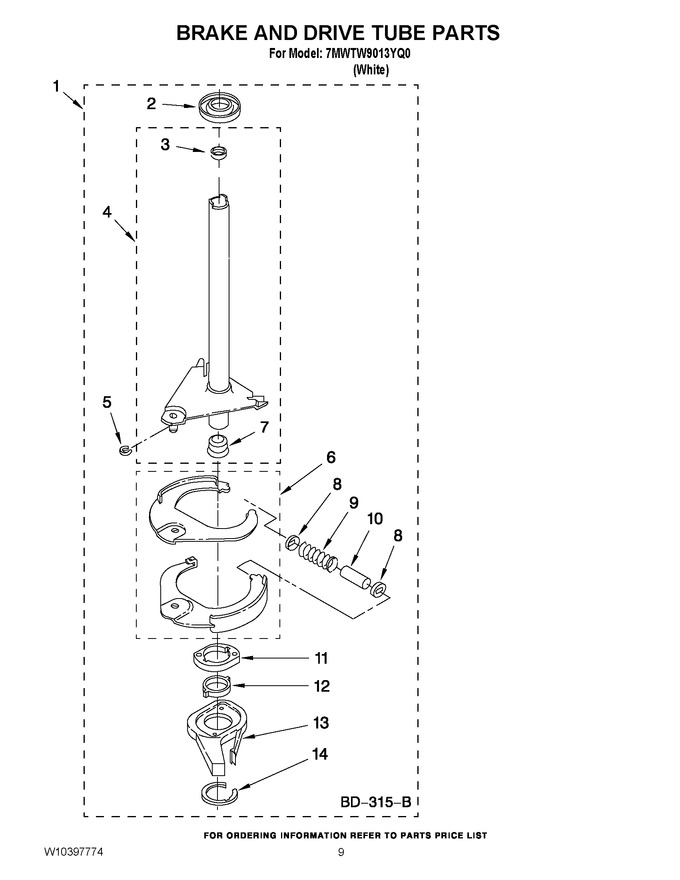 Diagram for 7MWTW9013YQ0