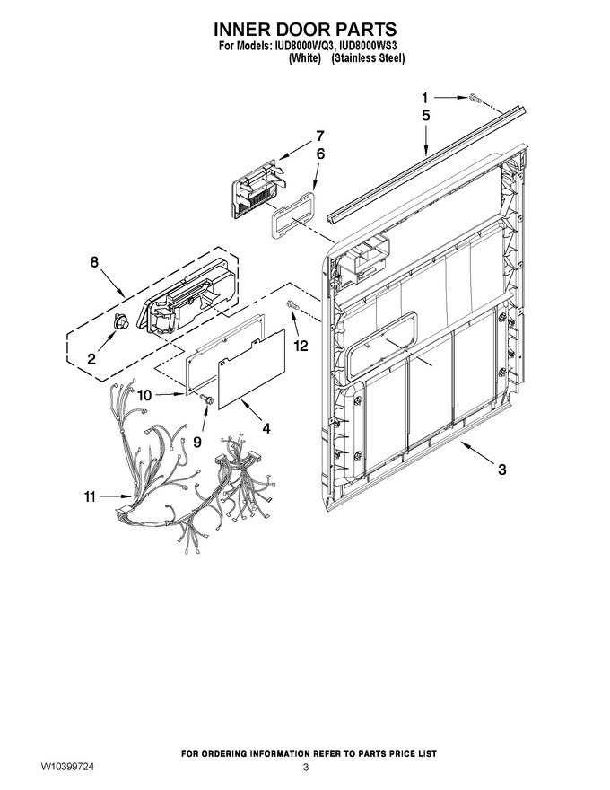 Diagram for IUD8000WS3
