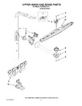 Diagram for 07 - Upper Wash And Rinse Parts