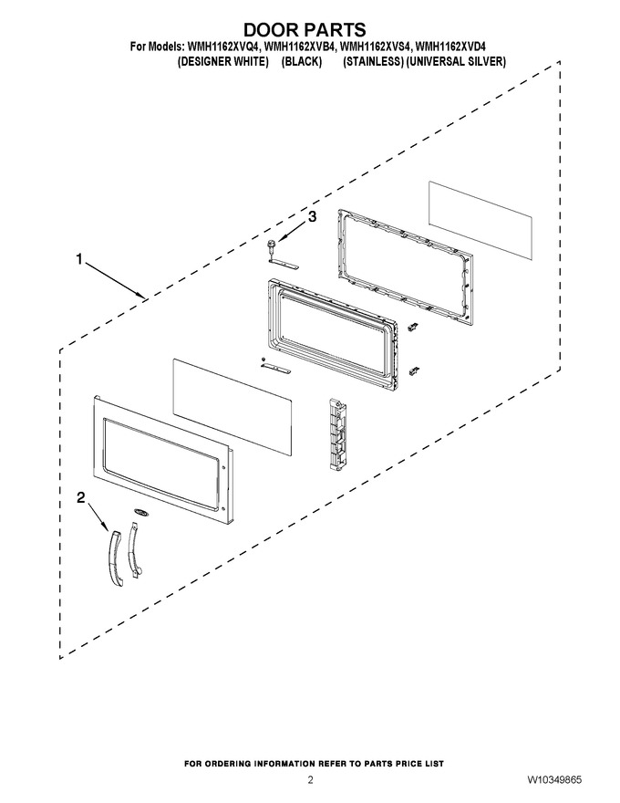 Diagram for WMH1162XVB4