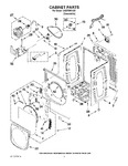 Diagram for 02 - Cabinet Parts