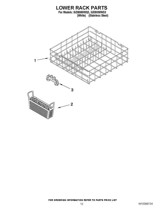 Diagram for IUD8000WS3