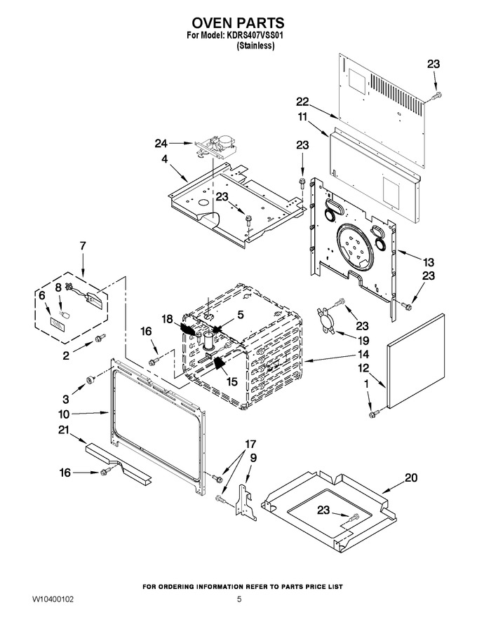 Diagram for KDRS407VSS01
