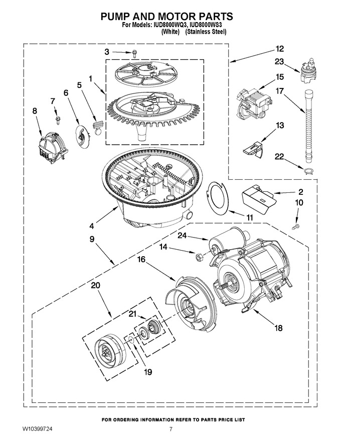 Diagram for IUD8000WS3