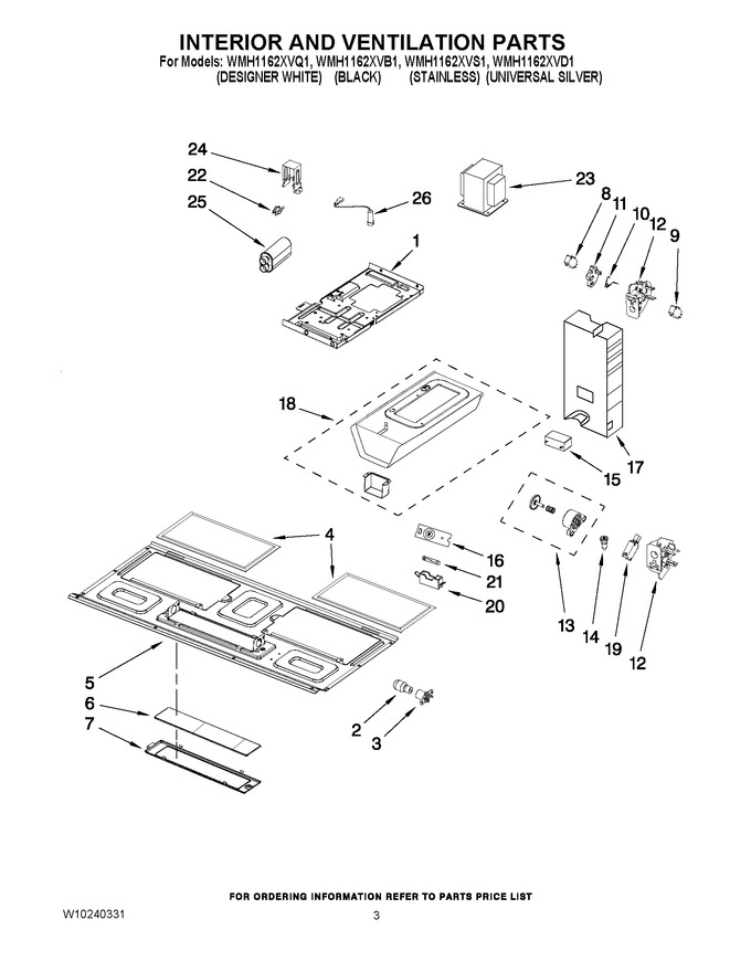 Diagram for WMH1162XVB1