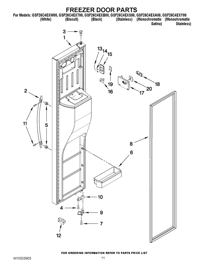 Diagram for GSF26C4EXB00