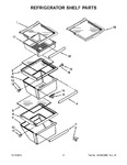 Diagram for 04 - Refrigerator Shelf Parts