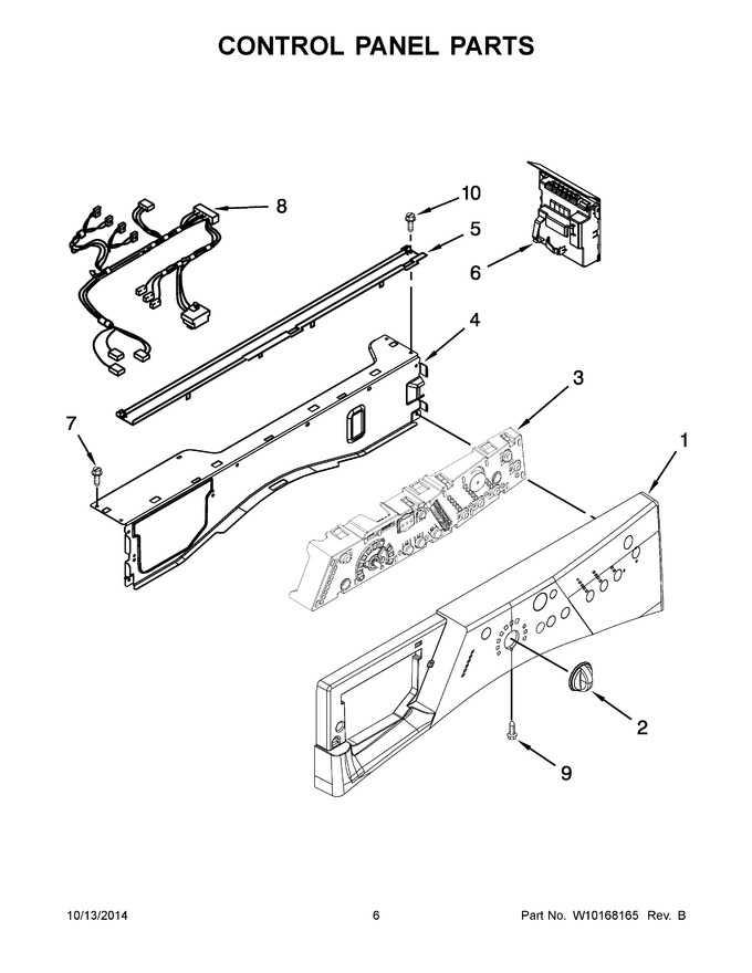 Diagram for WFW8300SW03