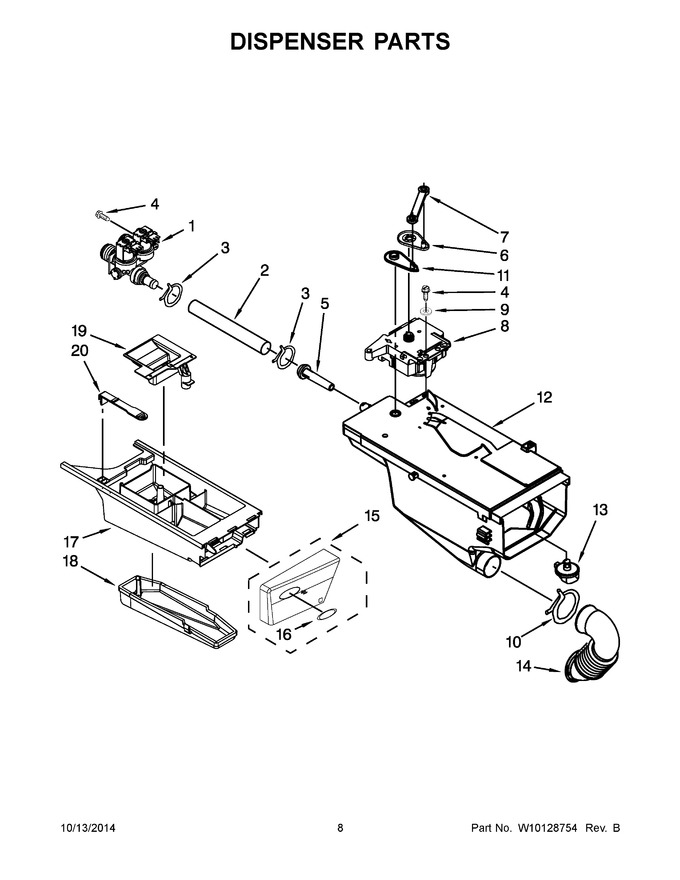 Diagram for MWFW8300SW01