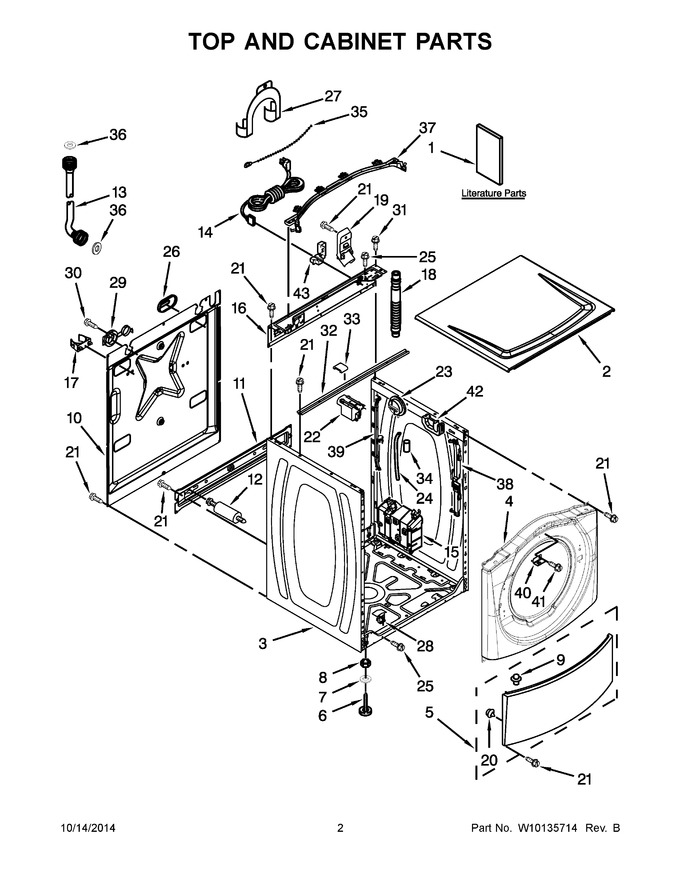 Diagram for MWFW8300SW02