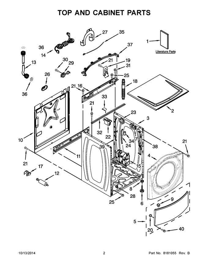 Diagram for WFW8300SW00