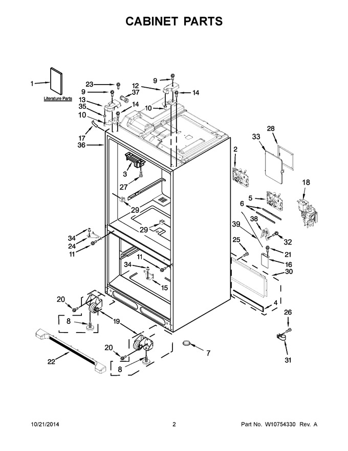 Diagram for WRF736SDAM13