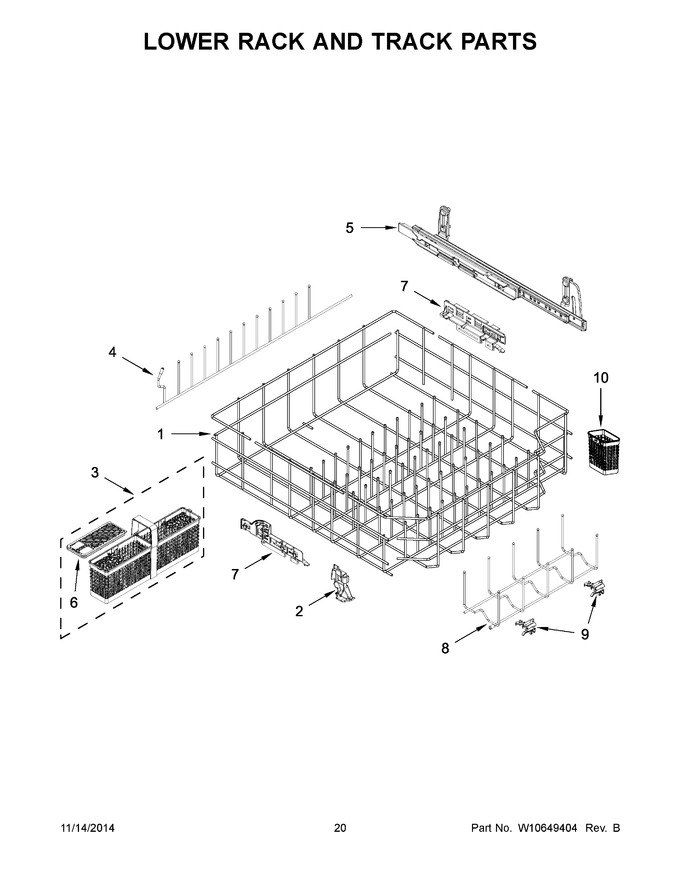 Diagram for KDTE704DPA0