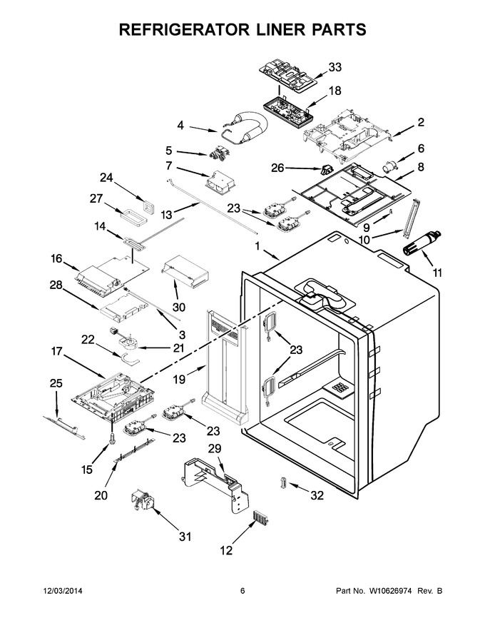 Diagram for WRF736SDAB11