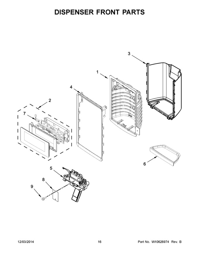 Diagram for WRF736SDAW11