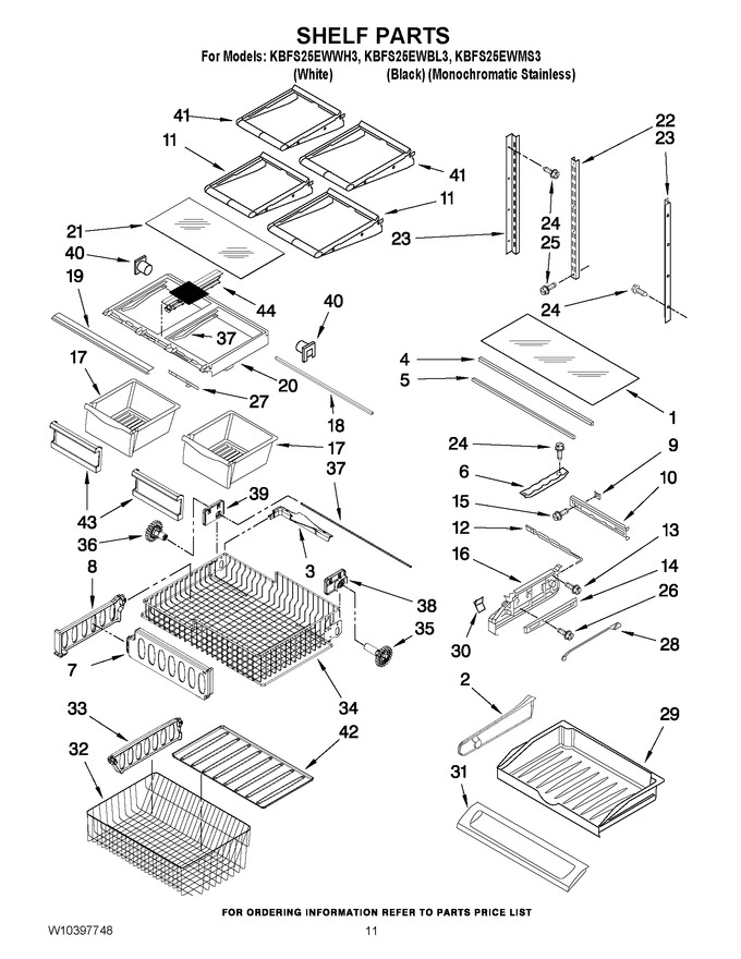 Diagram for KBFS25EWWH3