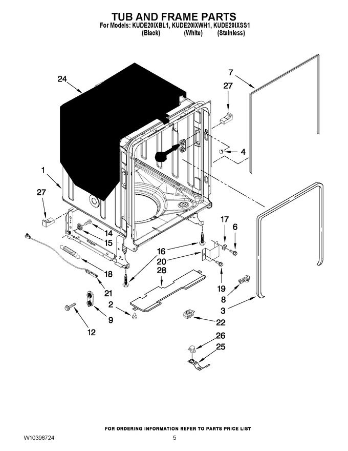 Diagram for KUDE20IXWH1