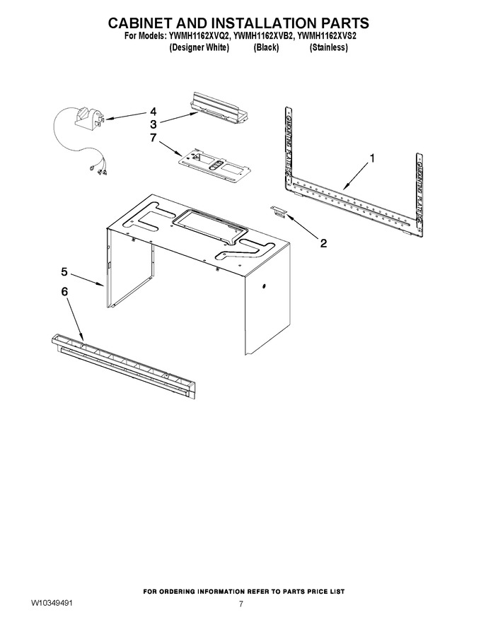 Diagram for YWMH1162XVS2