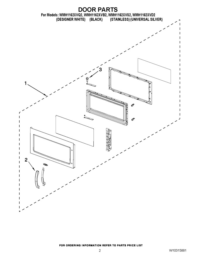 Diagram for WMH1162XVB2