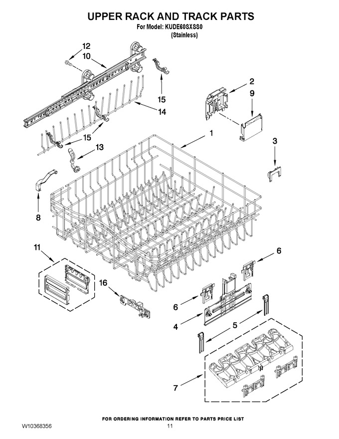 Diagram for KUDE60SXSS0