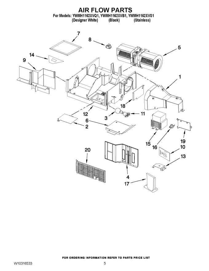 Diagram for YWMH1162XVQ1