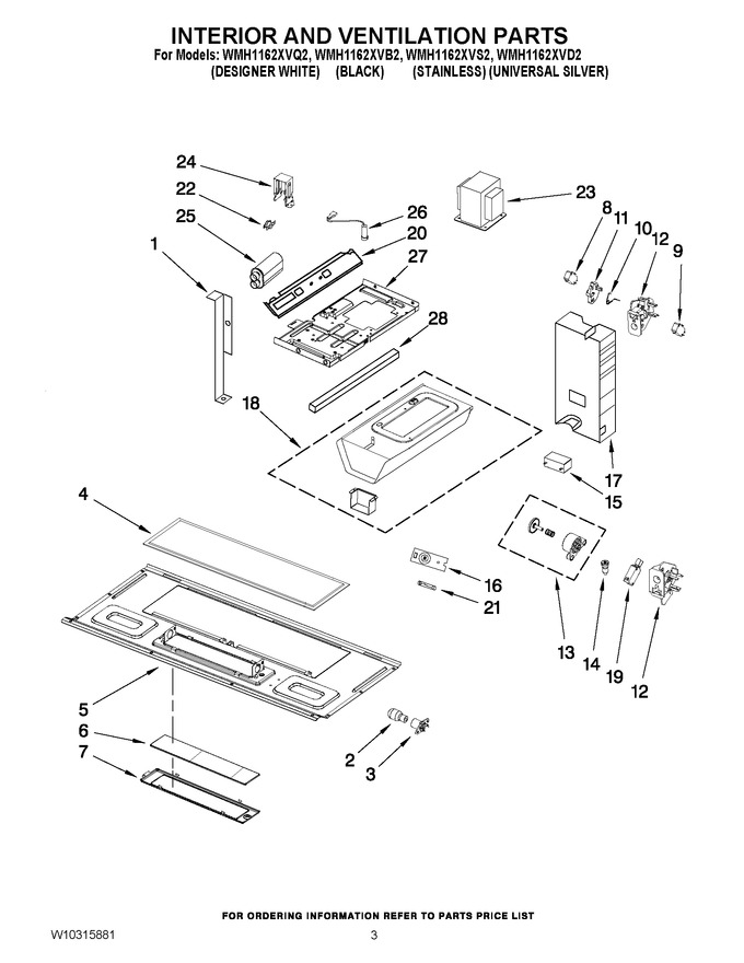 Diagram for WMH1162XVS2