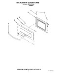 Diagram for 03 - Microwave Door Parts