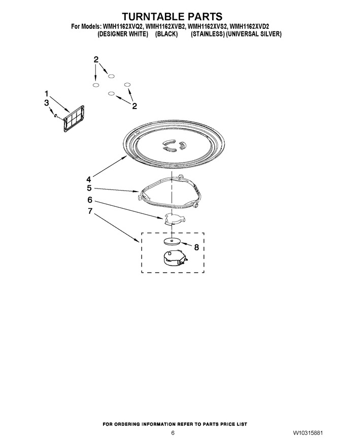 Diagram for WMH1162XVB2